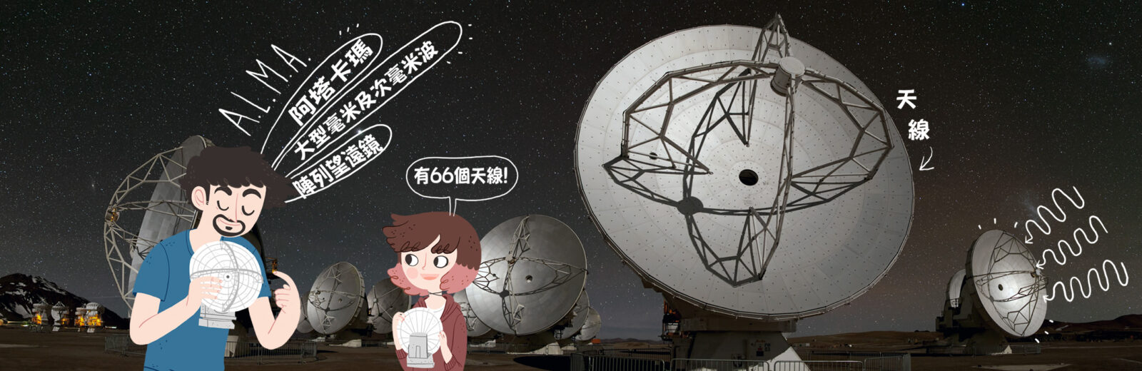ALMA 是個望遠鏡嗎？