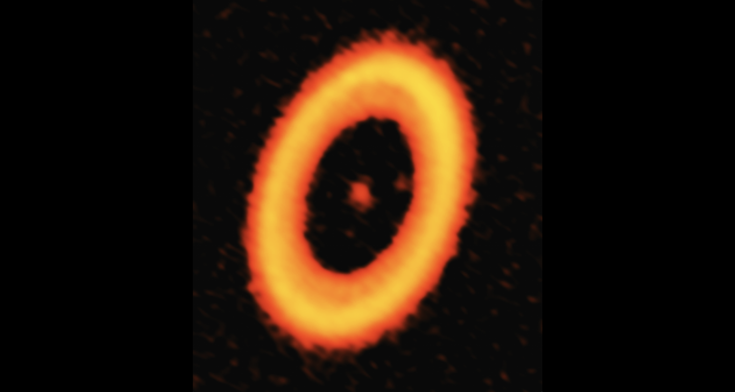ALMA descubre lunas en etapa de formación